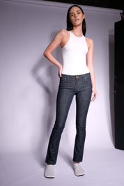 Low Rise Straight Leg Jeans