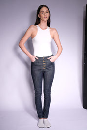 High Rise Skinny Leg Jeans
