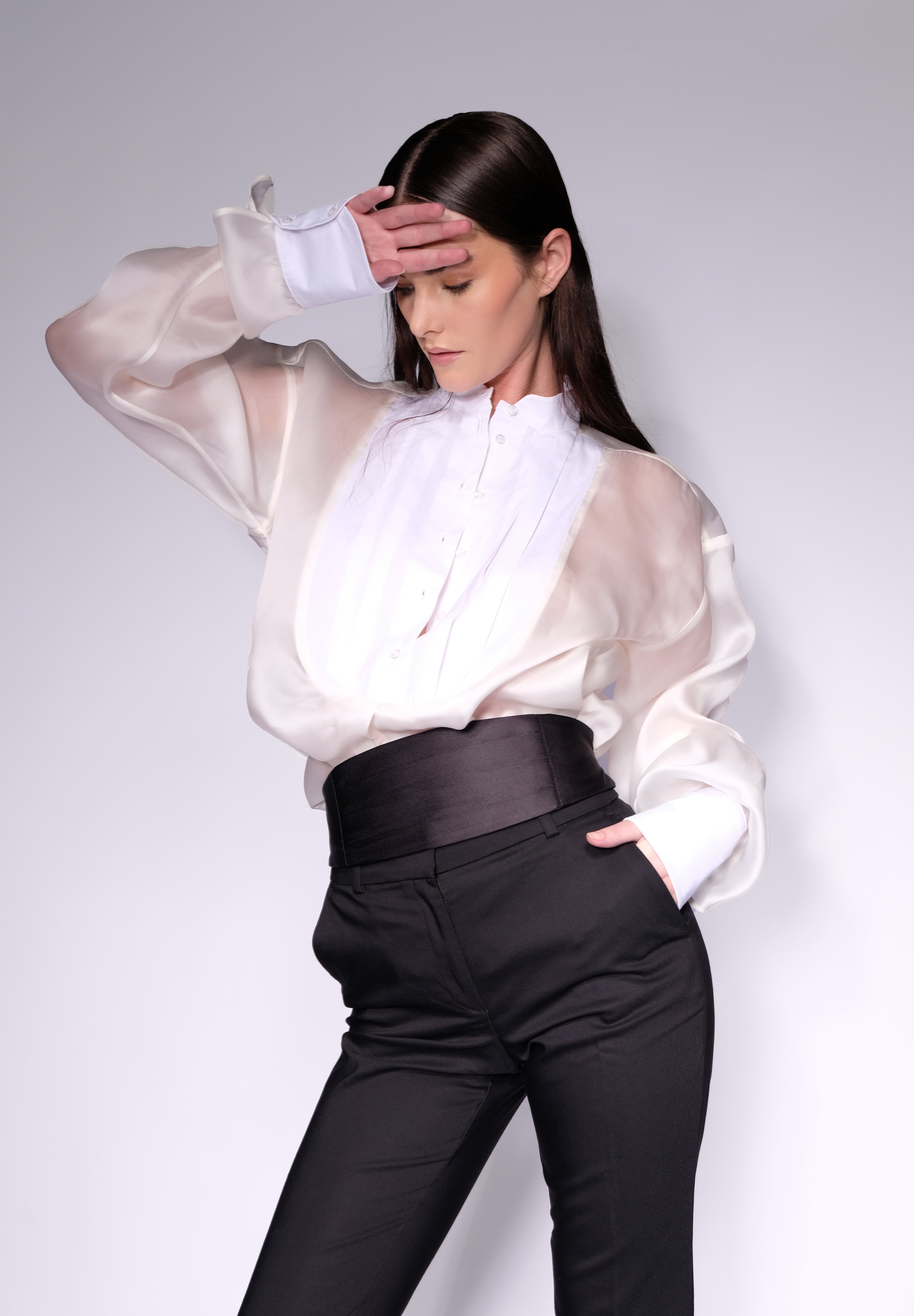 The Silk Shirt Dress