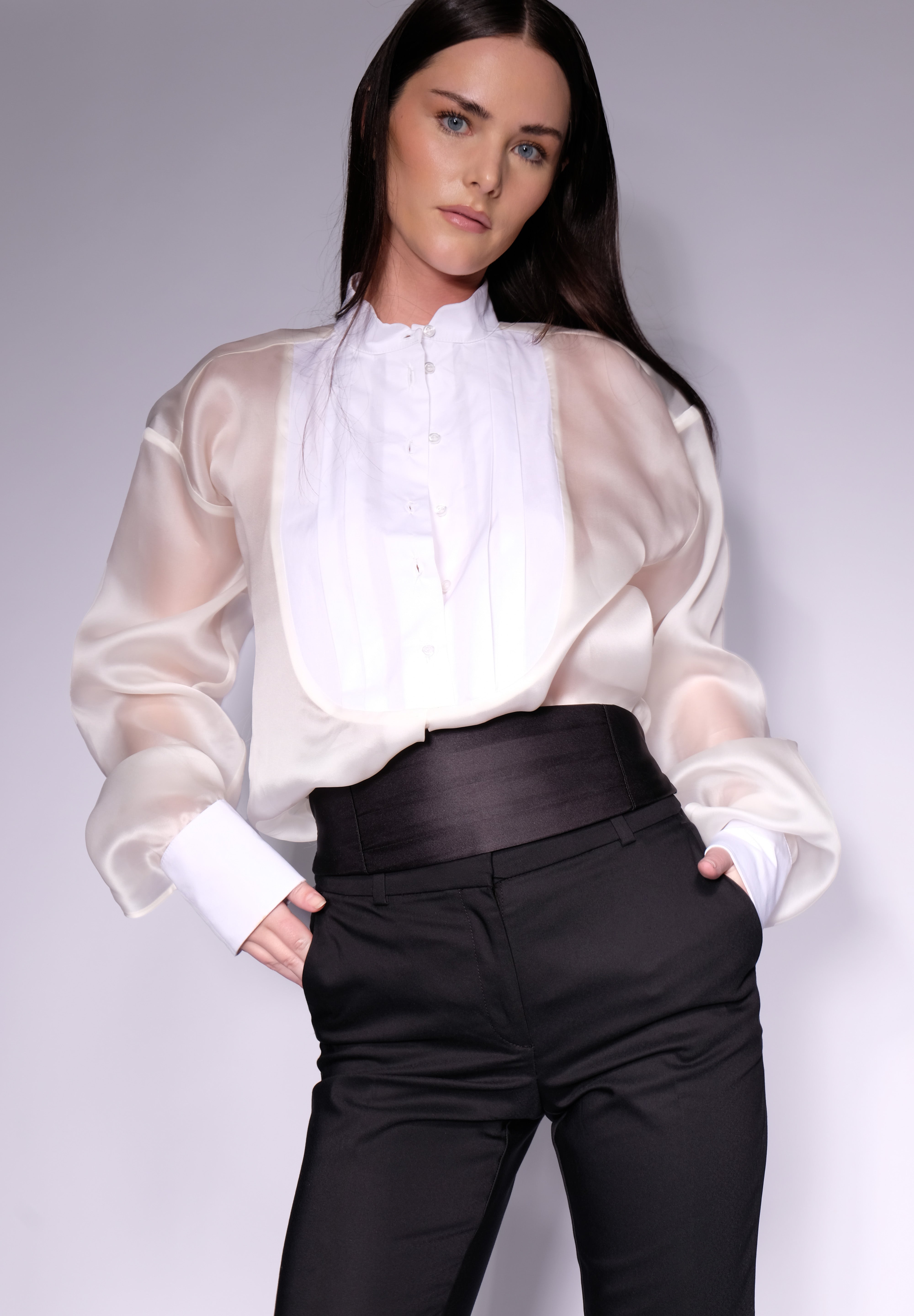 The Silk Shirt Dress