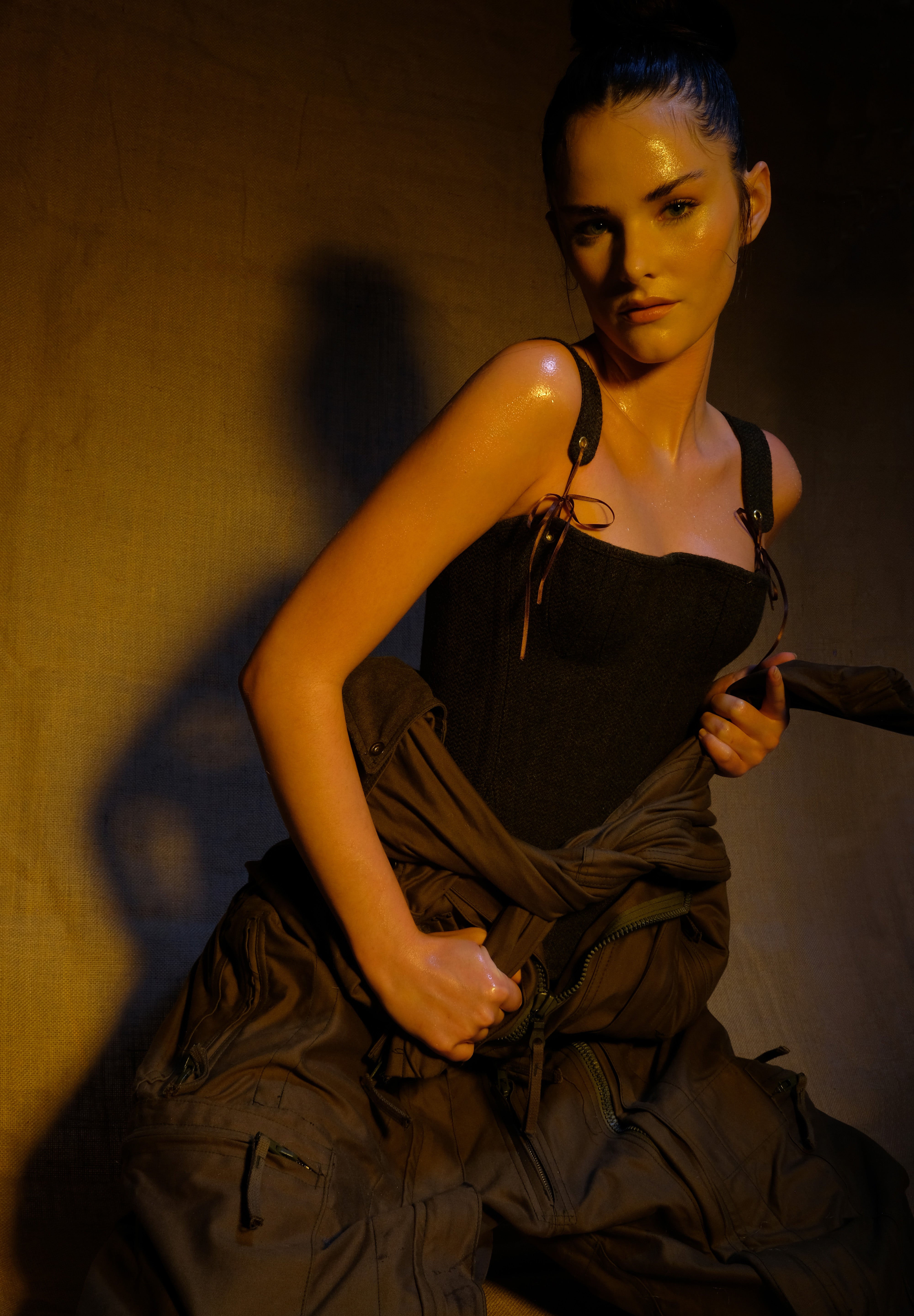 women in corset and jumpsuit spring summer safari