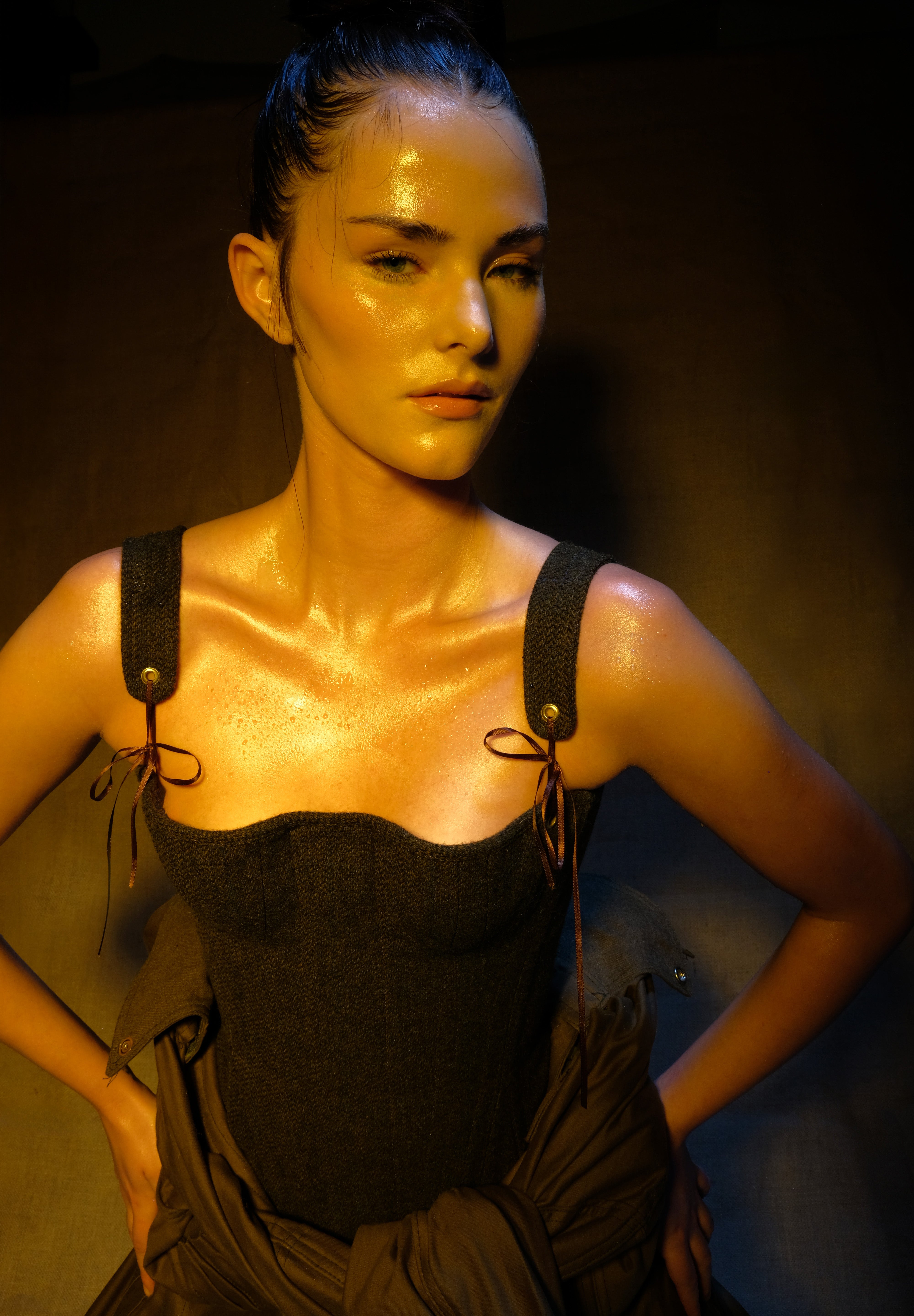 The Tweed Corset