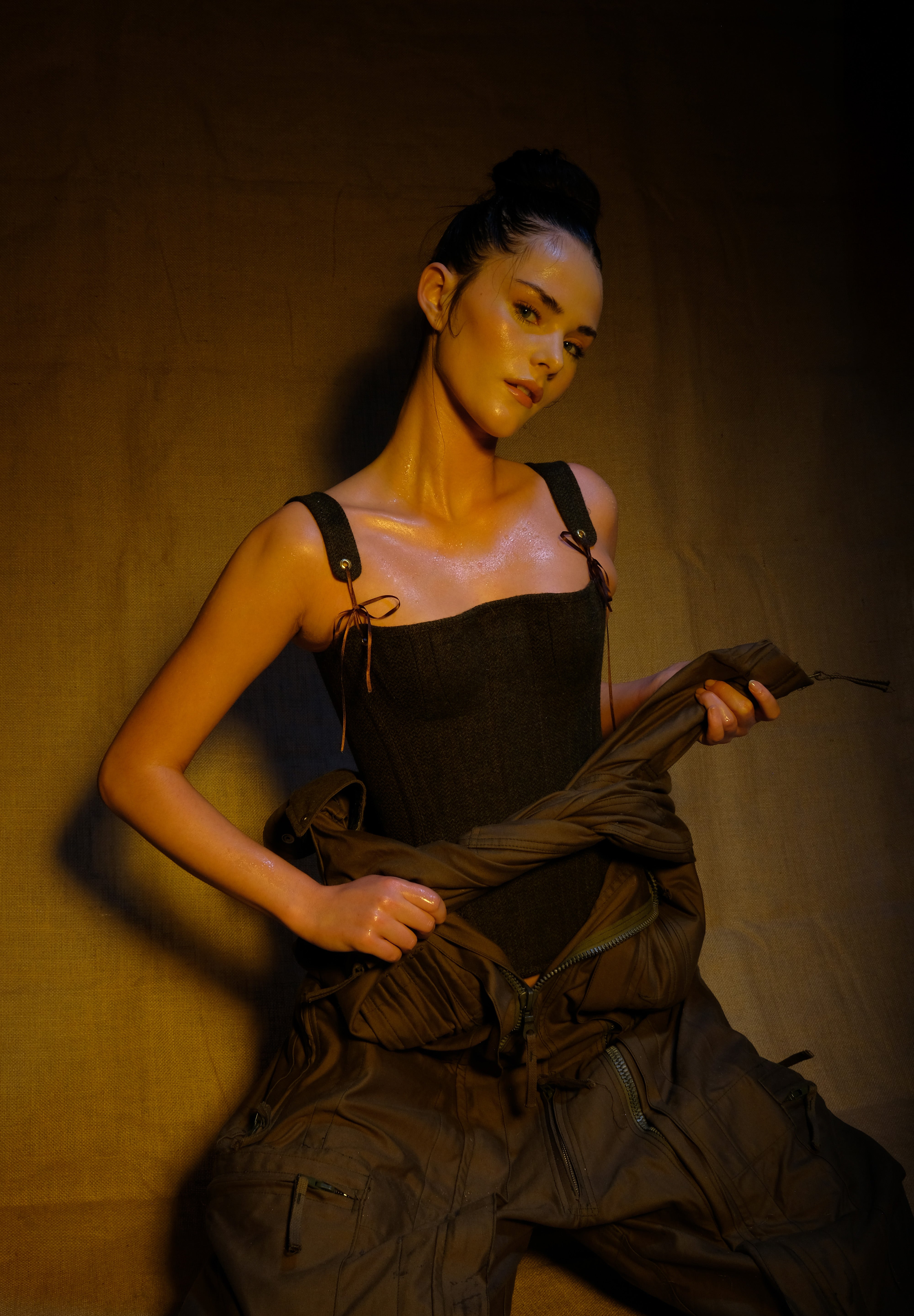 The Tweed Corset