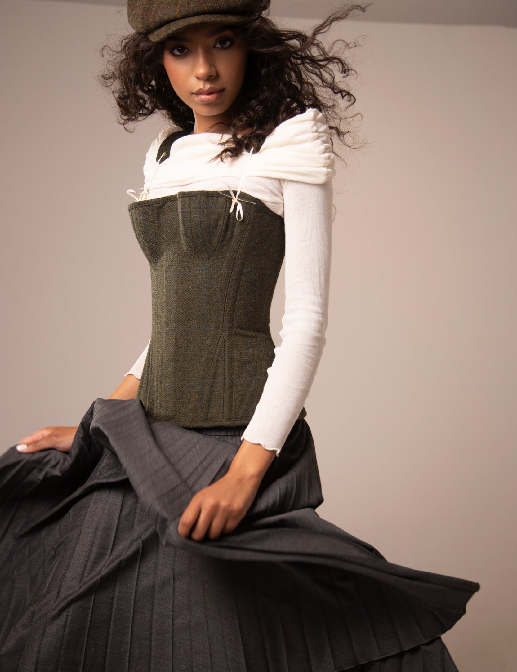 The Tweed Corset