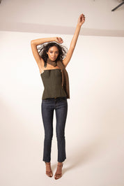 Low Rise Straight Leg Jeans