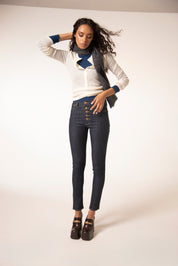 High Rise Skinny Leg Jeans