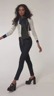 High Rise Skinny Leg Jeans